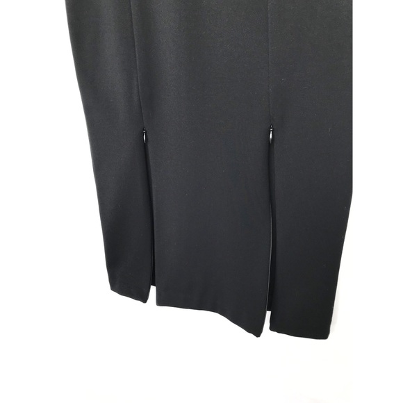 POTTER’S POT Dual Zip Slit Skirt | Black - Picture 4 of 6